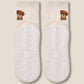CREW POODLE grip socks pilates