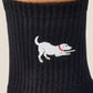 Crew Grip Socks - Labrador Black