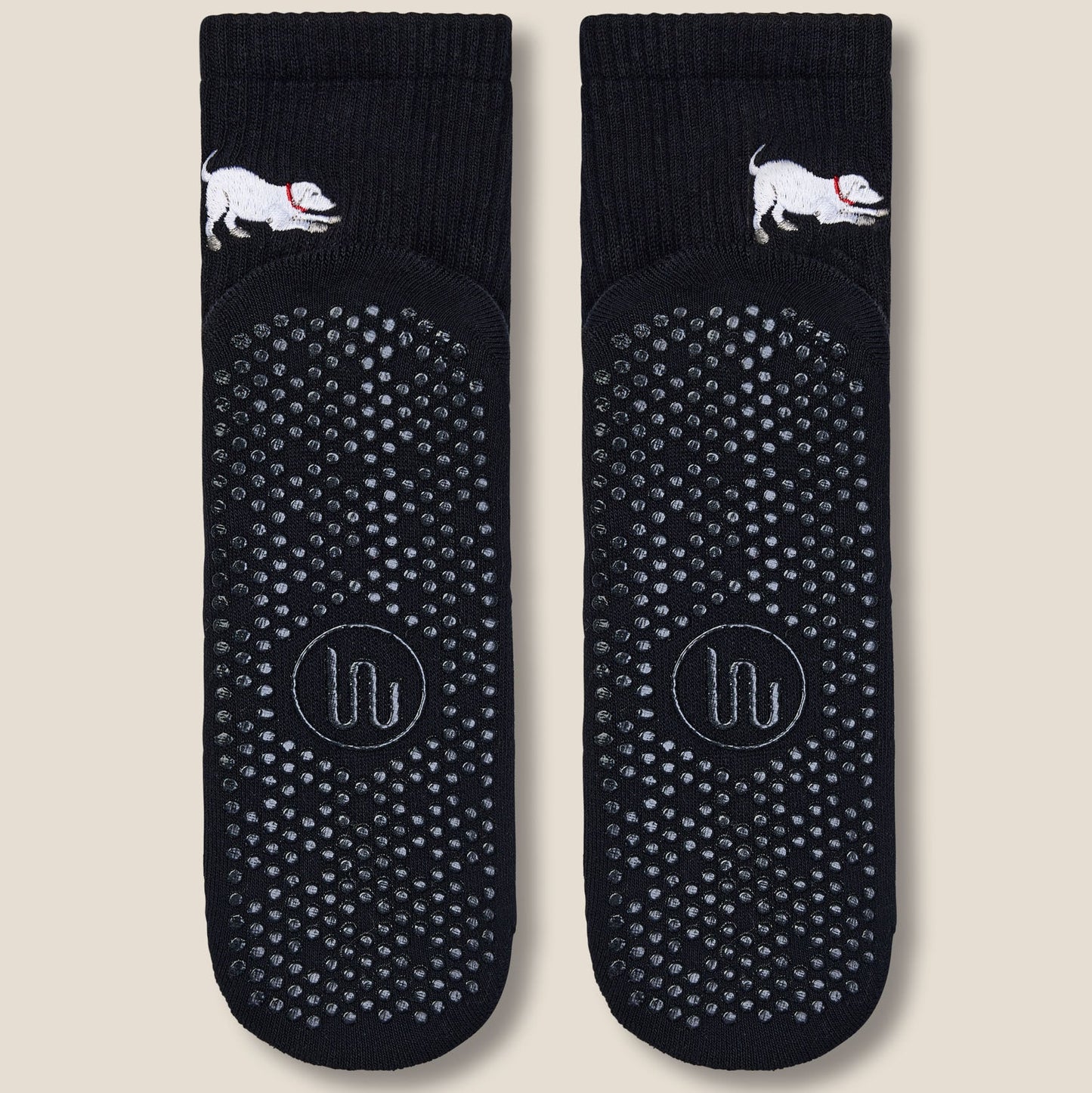 Crew Grip Socks - Labrador Black