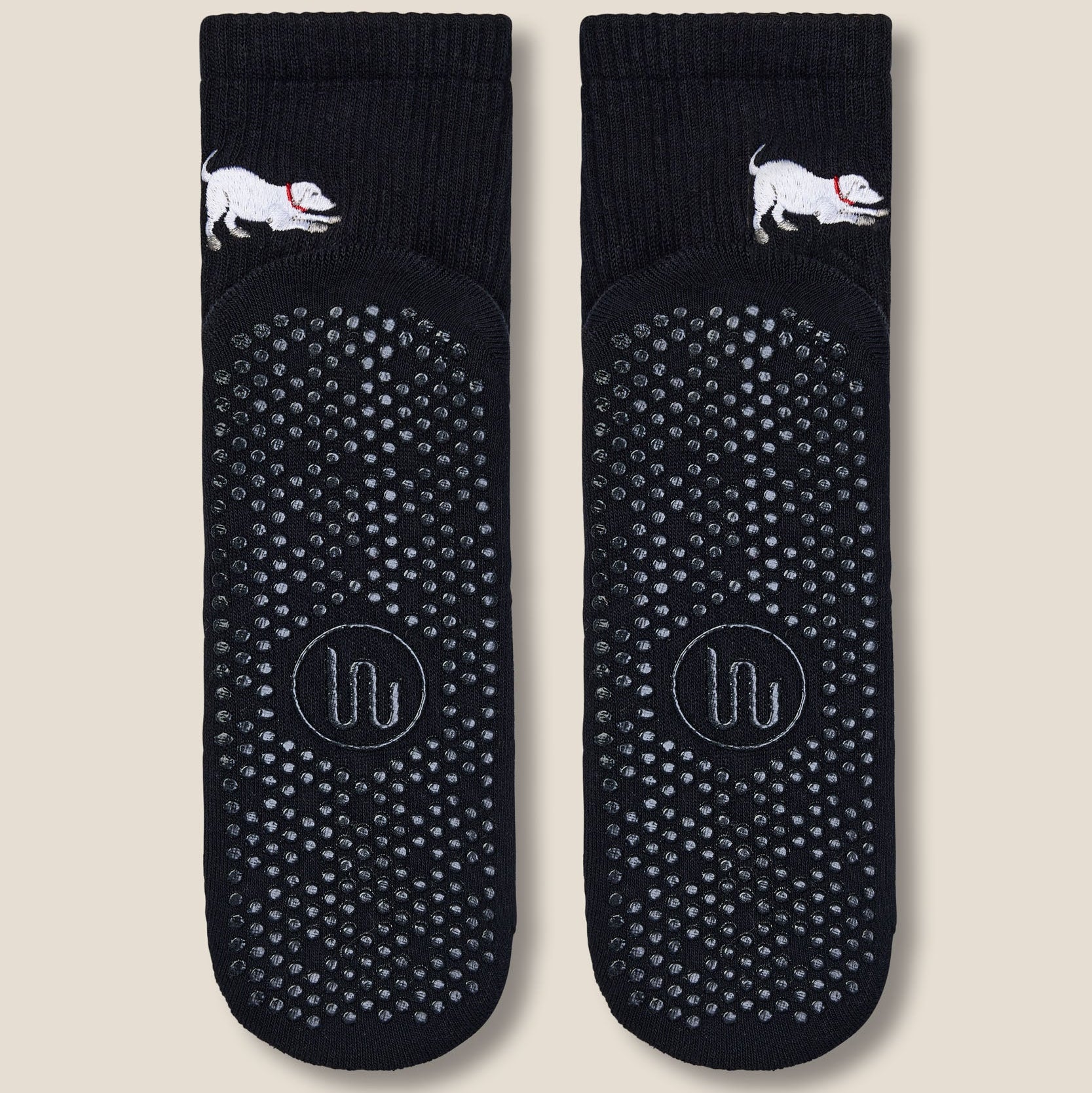 Crew Grip Socks - Labrador Black