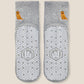Golden Retriever Grip Socks – Grey